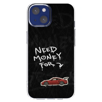 Picasee átlátszó szilikon tok az alábbi mobiltelefonokra Apple iPhone 14 - Track Mode