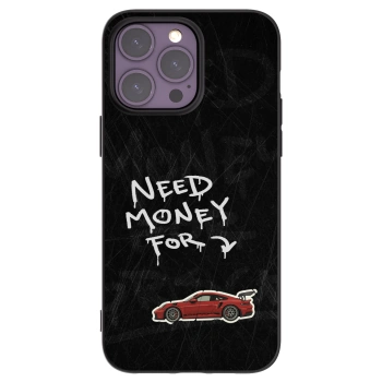 Picasee fekete szilikon tok az alábbi mobiltelefonokra Apple iPhone 14 Pro Max - Track Mode