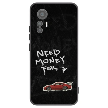 Picasee fekete szilikon tok az alábbi mobiltelefonokra Xiaomi 12 Lite - Track Mode