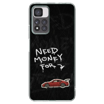 Picasee átlátszó szilikon tok az alábbi mobiltelefonokra Xiaomi Redmi Note 11 Pro+ 5G - Track Mode