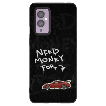 Picasee fekete szilikon tok az alábbi mobiltelefonokra OnePlus 9 - Track Mode