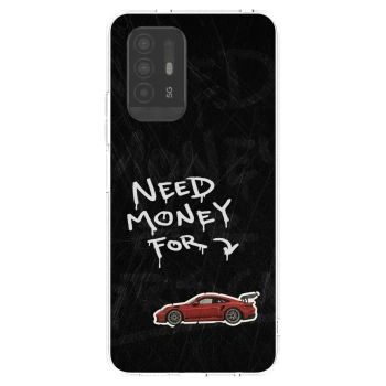 Picasee átlátszó szilikon tok az alábbi mobiltelefonokra OPPO A94 5G - Track Mode