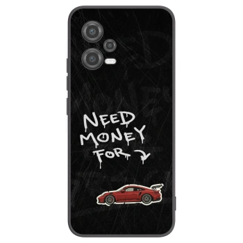 Picasee fekete szilikon tok az alábbi mobiltelefonokra Xiaomi Poco X5 - Track Mode