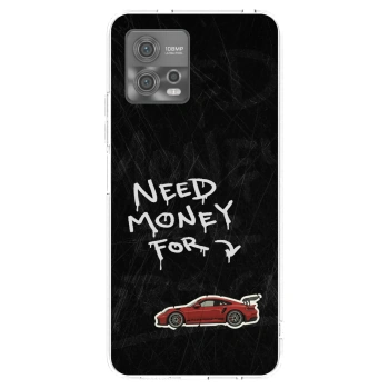 Picasee átlátszó szilikon tok az alábbi mobiltelefonokra Motorola Moto G72 - Track Mode