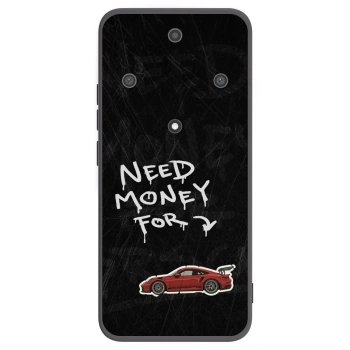 Picasee fekete szilikon tok az alábbi mobiltelefonokra Honor Magic5 Lite 5G - Track Mode