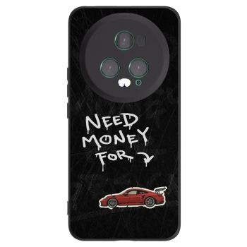 Picasee fekete szilikon tok az alábbi mobiltelefonokra Honor Magic5 Pro - Track Mode