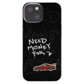 Picasee átlátszó szilikon tok az alábbi mobiltelefonokra Apple iPhone 15 - Track Mode