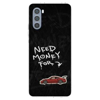Picasee átlátszó szilikon tok az alábbi mobiltelefonokra Motorola Moto G62 - Track Mode