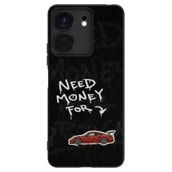 Picasee fekete szilikon tok az alábbi mobiltelefonokra Xiaomi Redmi 13C 4G - Track Mode