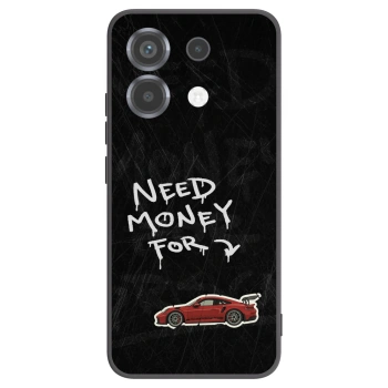 Picasee fekete szilikon tok az alábbi mobiltelefonokra Xiaomi Poco X6 - Track Mode