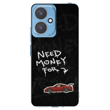 Picasee átlátszó szilikon tok az alábbi mobiltelefonokra Xiaomi Redmi 13C 5G - Track Mode