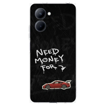 Picasee átlátszó szilikon tok az alábbi mobiltelefonokra Realme C33 (2023) - Track Mode