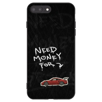 Picasee fekete szilikon tok az alábbi mobiltelefonokra Apple iPhone 8 Plus - Track Mode