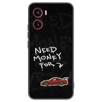 Picasee fekete szilikon tok az alábbi mobiltelefonokra Motorola Moto G05 - Track Mode