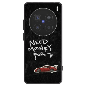 Picasee fekete szilikon tok az alábbi mobiltelefonokra Vivo X200 Pro - Track Mode
