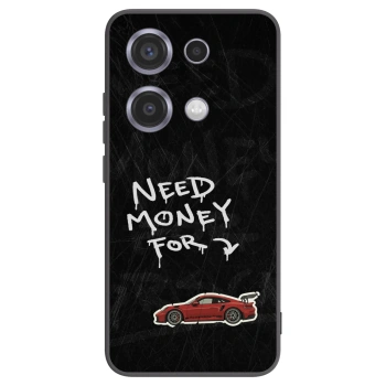 Picasee fekete szilikon tok az alábbi mobiltelefonokra Xiaomi Redmi Note 14S - Track Mode