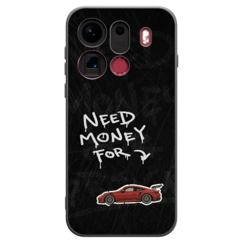 Picasee fekete szilikon tok az alábbi mobiltelefonokra OPPO Find X9 Pro - Track Mode
