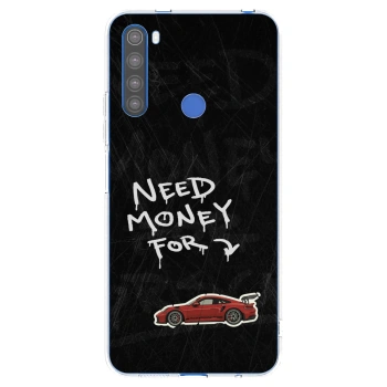 Picasee átlátszó szilikon tok az alábbi mobiltelefonokra Xiaomi Redmi Note 8T - Track Mode