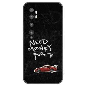 Picasee fekete szilikon tok az alábbi mobiltelefonokra Xiaomi Mi Note 10 (Pro) - Track Mode