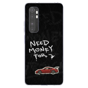 Picasee átlátszó szilikon tok az alábbi mobiltelefonokra Xiaomi Mi Note 10 Lite - Track Mode