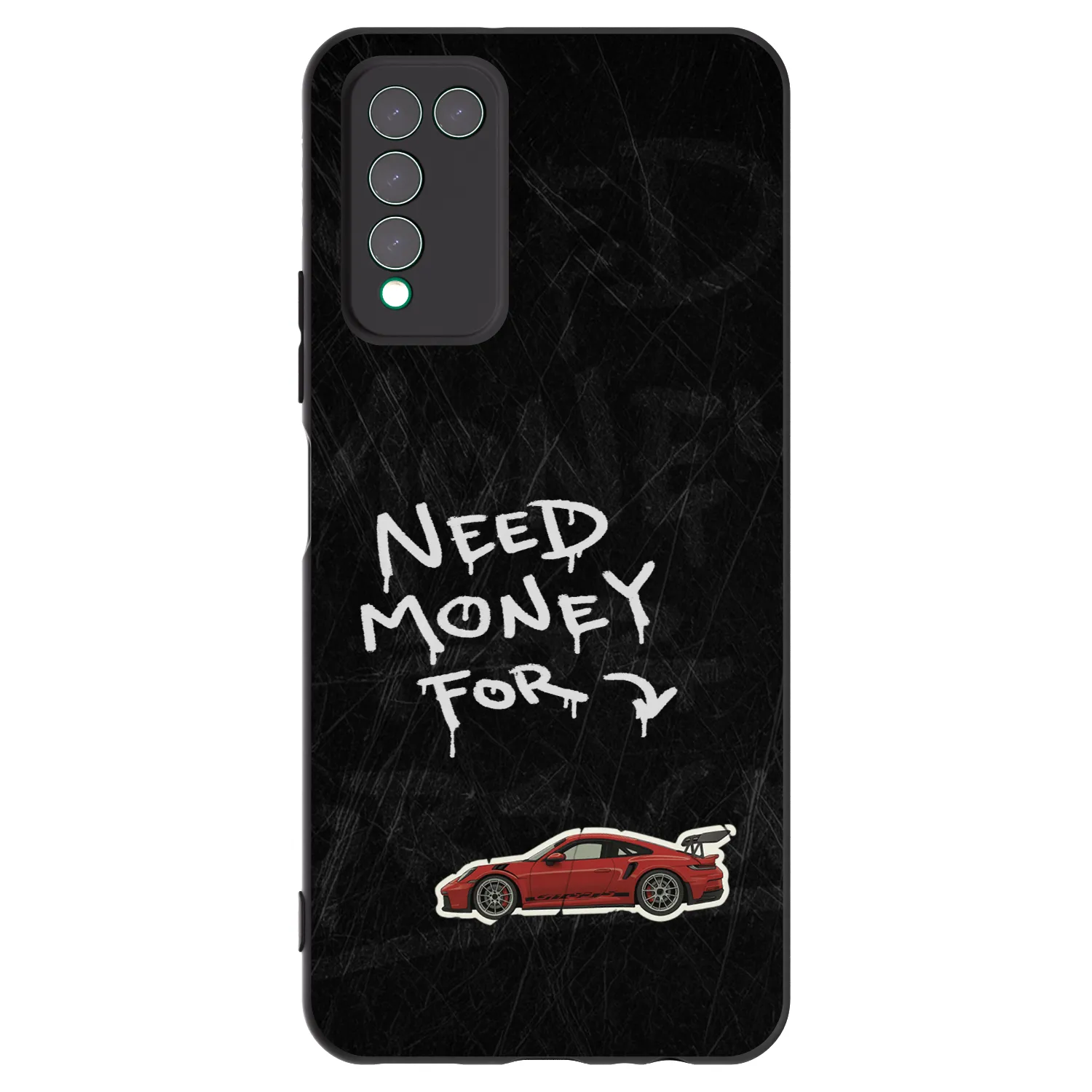 Picasee fekete szilikon tok az alábbi mobiltelefonokra Honor 10X Lite - Track Mode