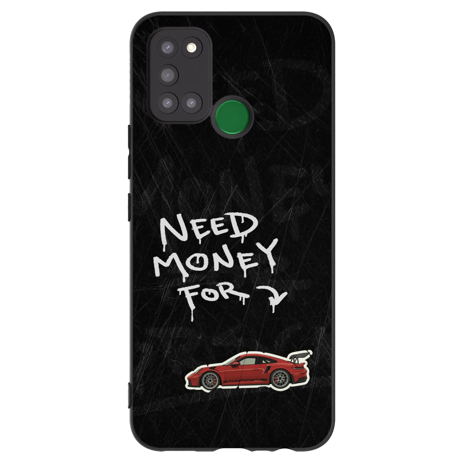 Picasee fekete szilikon tok az alábbi mobiltelefonokra Realme 7i - Track Mode