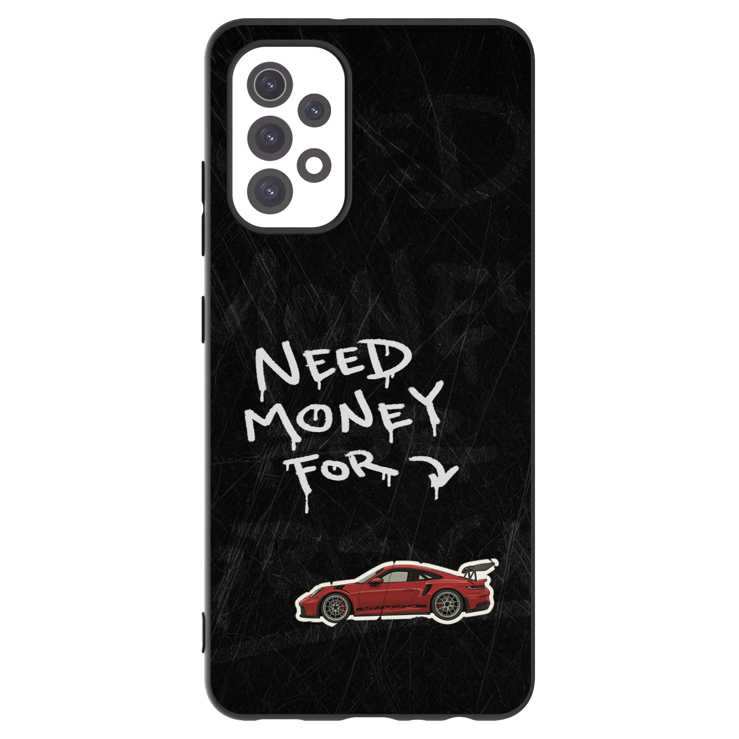 Picasee fekete szilikon tok az alábbi mobiltelefonokra Samsung Galaxy A32 5G A326B - Track Mode