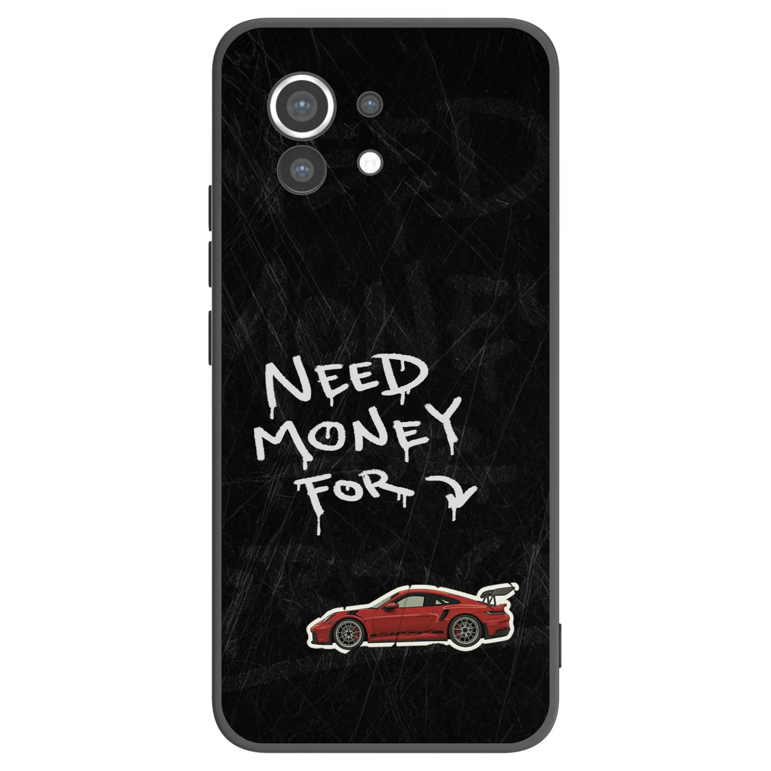 Picasee fekete szilikon tok az alábbi mobiltelefonokra Xiaomi Mi 11 - Track Mode