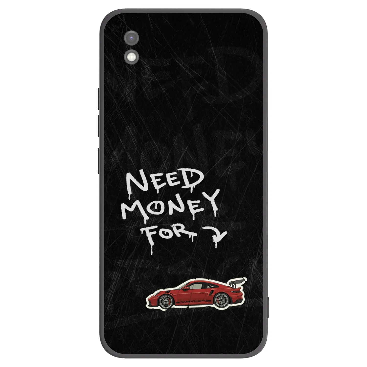 Picasee fekete szilikon tok az alábbi mobiltelefonokra Xiaomi Redmi 9AT - Track Mode