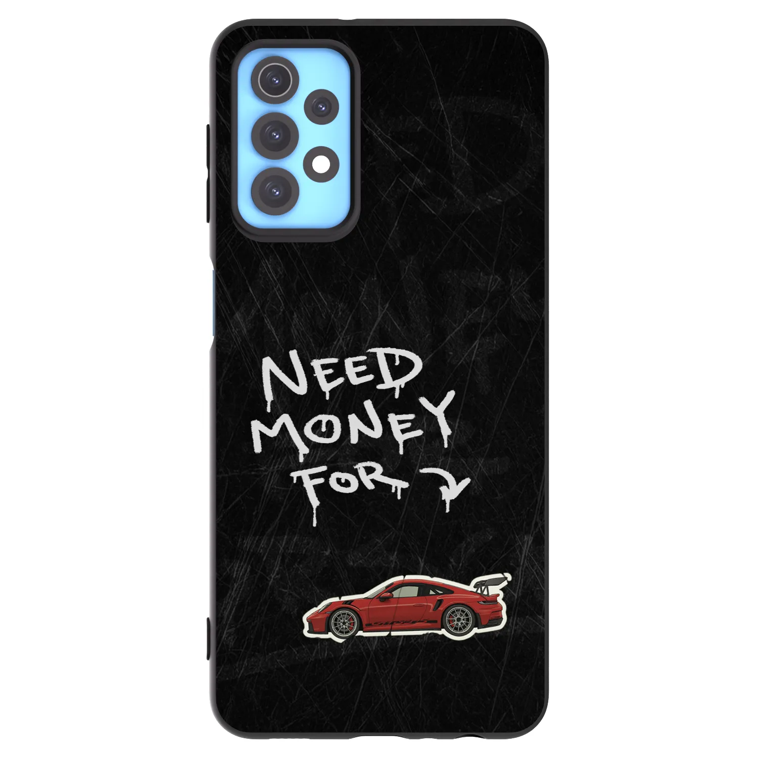 Picasee fekete szilikon tok az alábbi mobiltelefonokra Samsung Galaxy A32 4G SM-A325F - Track Mode