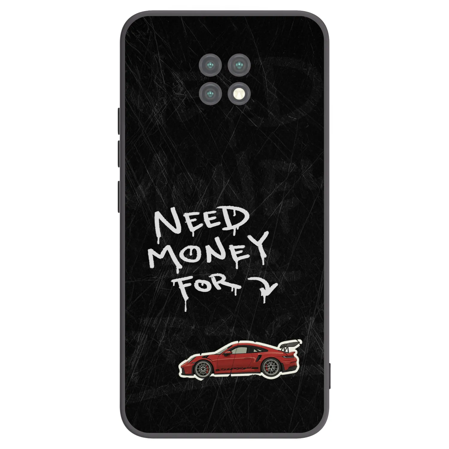 Picasee fekete szilikon tok az alábbi mobiltelefonokra Xiaomi Redmi Note 9T - Track Mode