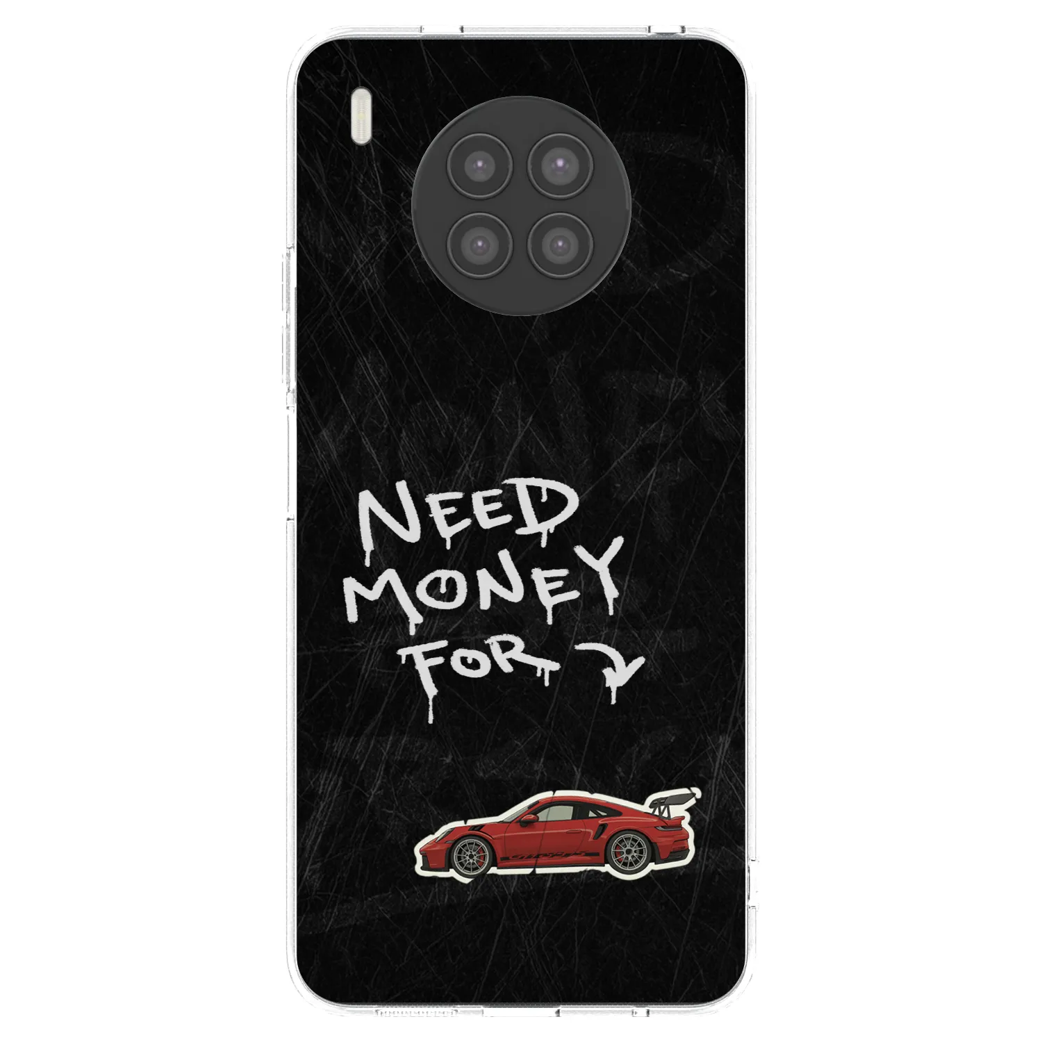 Picasee átlátszó szilikon tok az alábbi mobiltelefonokra Huawei Nova 8i - Track Mode