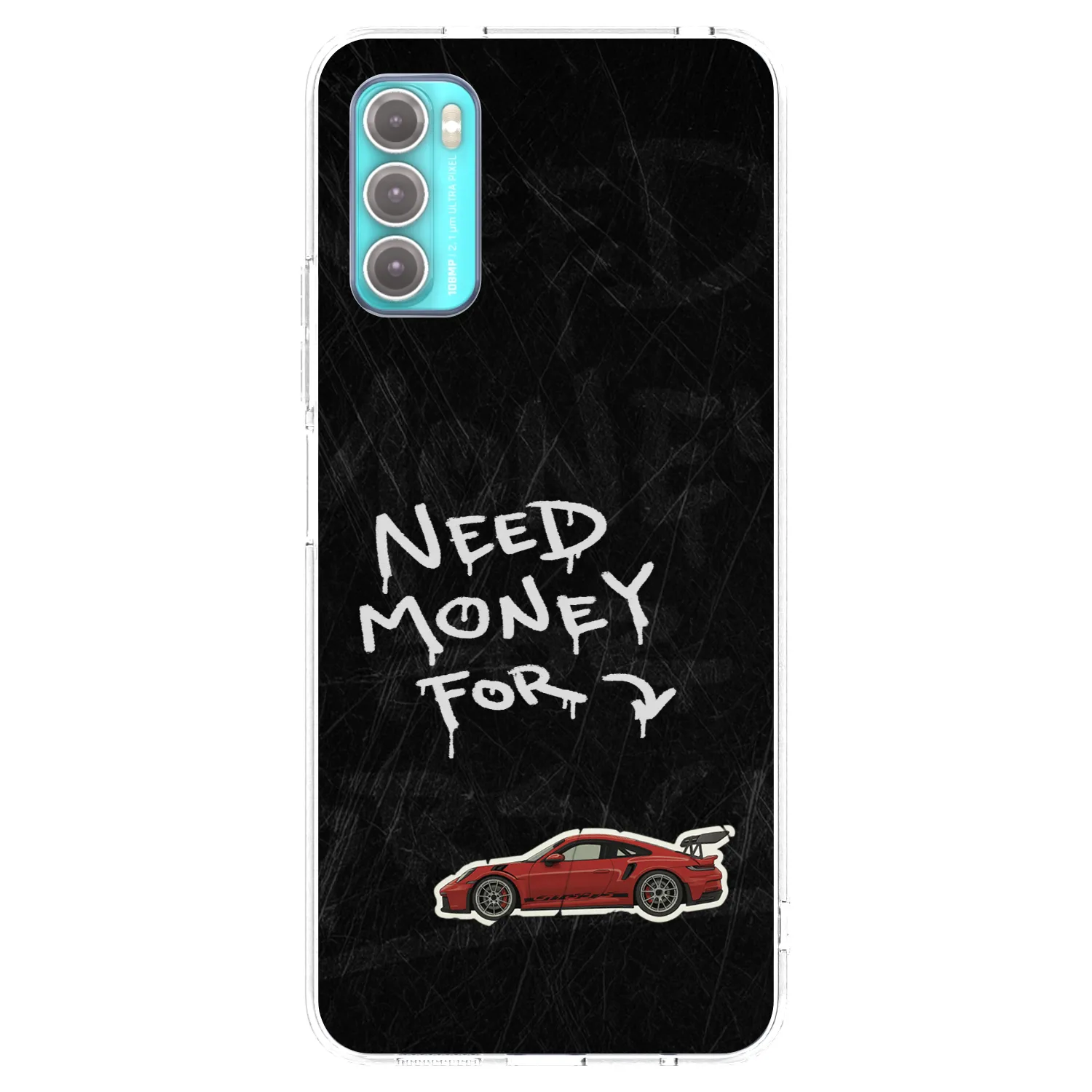 Picasee átlátszó szilikon tok az alábbi mobiltelefonokra Motorola Moto G60 - Track Mode