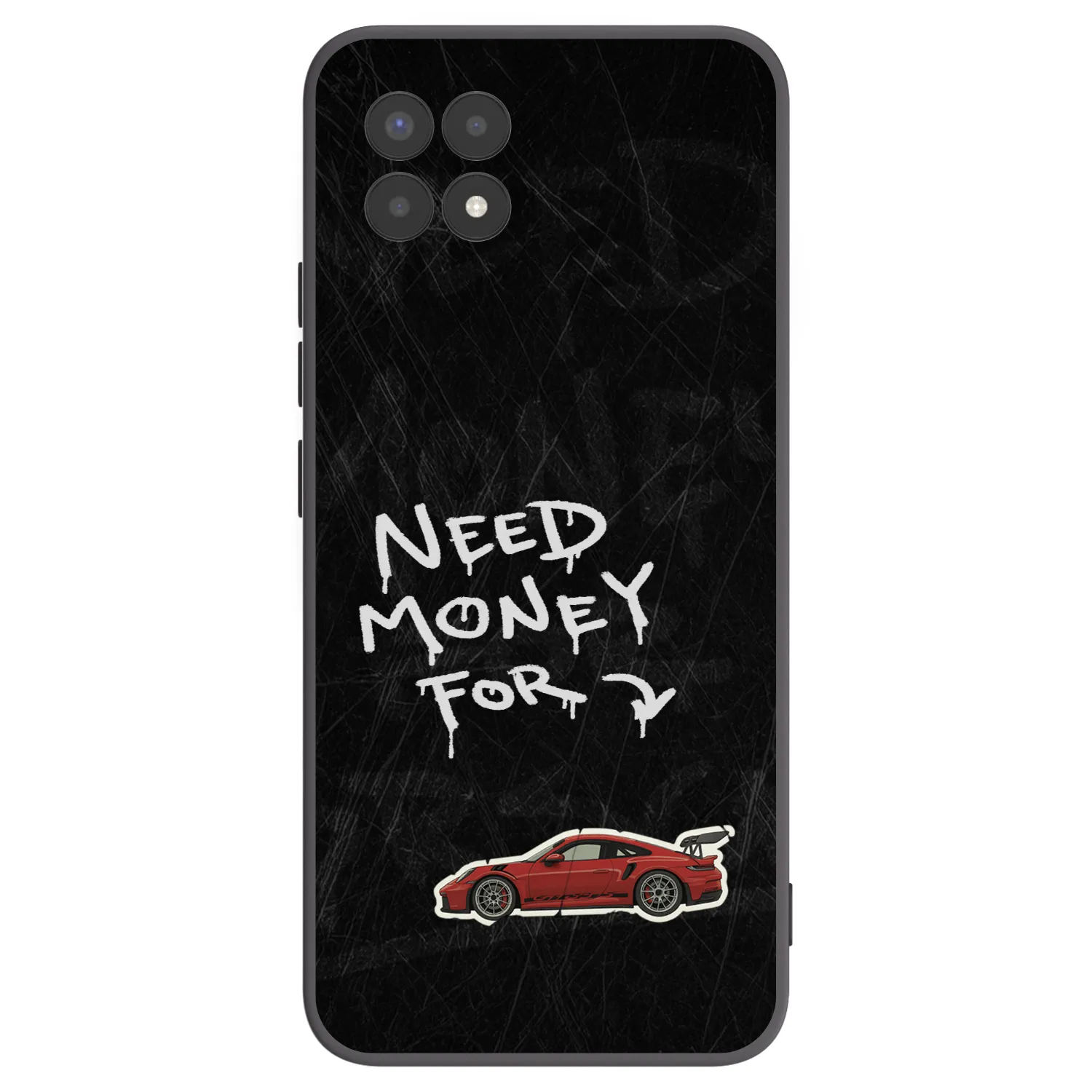 Picasee fekete szilikon tok az alábbi mobiltelefonokra Realme 8i - Track Mode