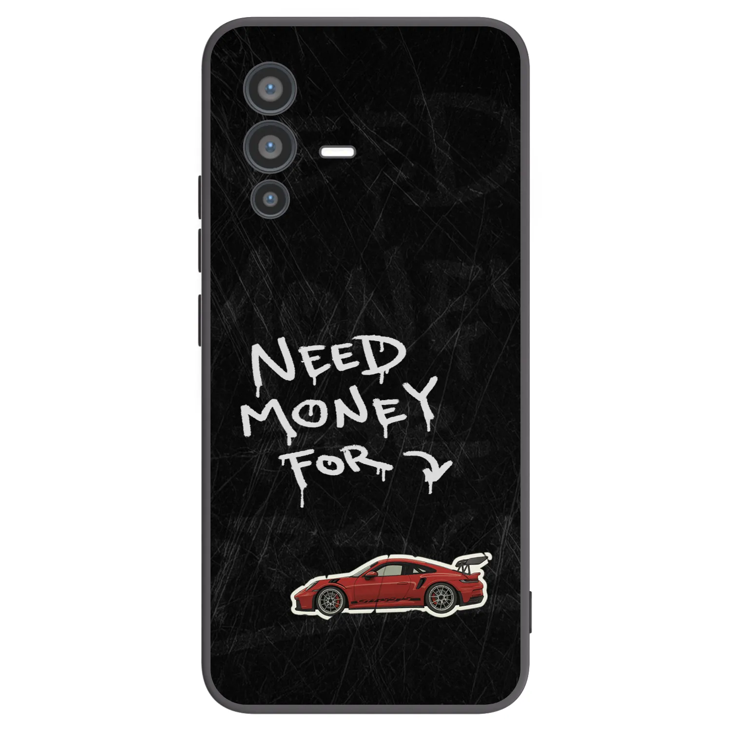 Picasee fekete szilikon tok az alábbi mobiltelefonokra Vivo V23 5G - Track Mode