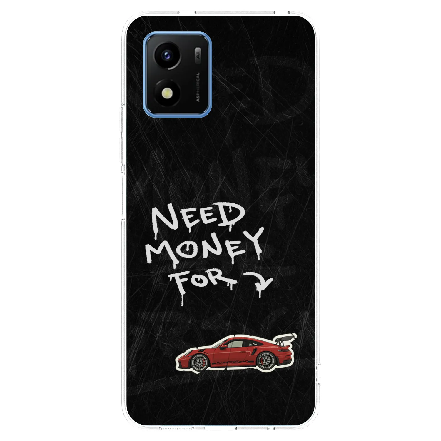Picasee átlátszó szilikon tok az alábbi mobiltelefonokra Vivo Y01 - Track Mode