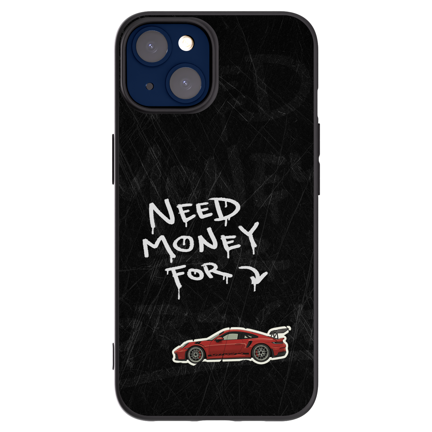 Picasee fekete szilikon tok az alábbi mobiltelefonokra Apple iPhone 14 - Track Mode