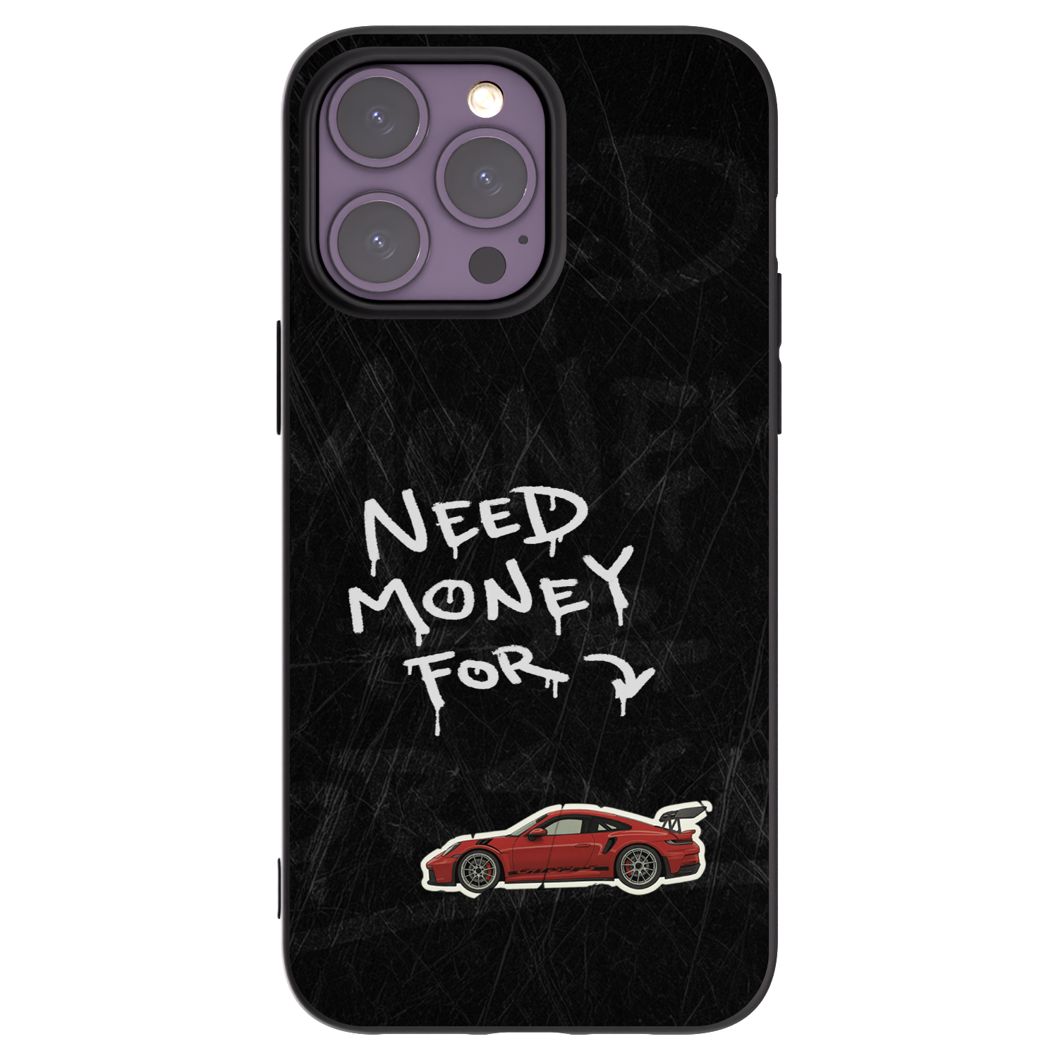 Picasee fekete szilikon tok az alábbi mobiltelefonokra Apple iPhone 14 Pro Max - Track Mode