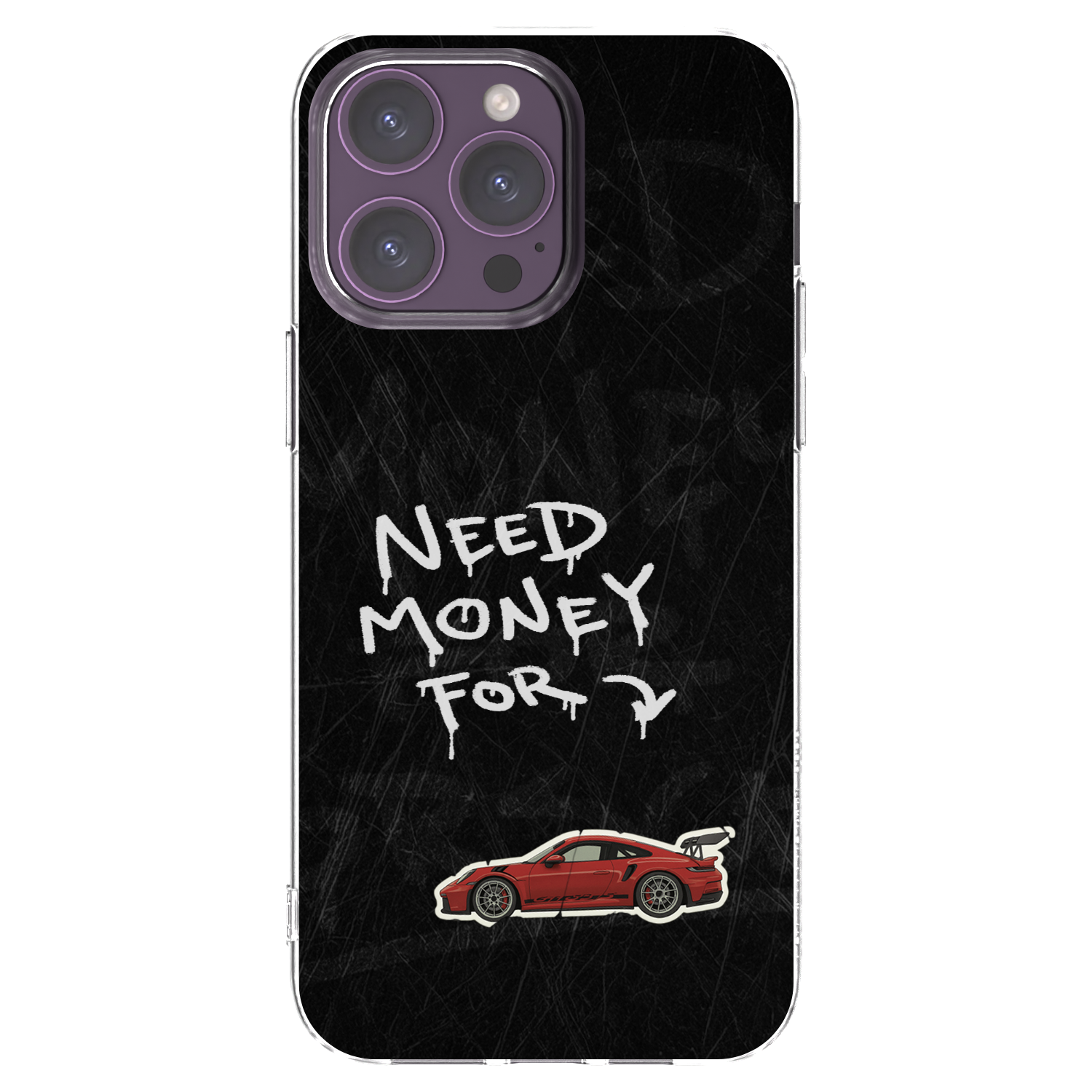 Picasee átlátszó szilikon tok az alábbi mobiltelefonokra Apple iPhone 14 Pro Max - Track Mode