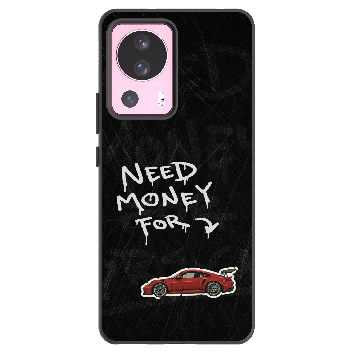 Picasee fekete szilikon tok az alábbi mobiltelefonokra Xiaomi 13 Lite - Track Mode