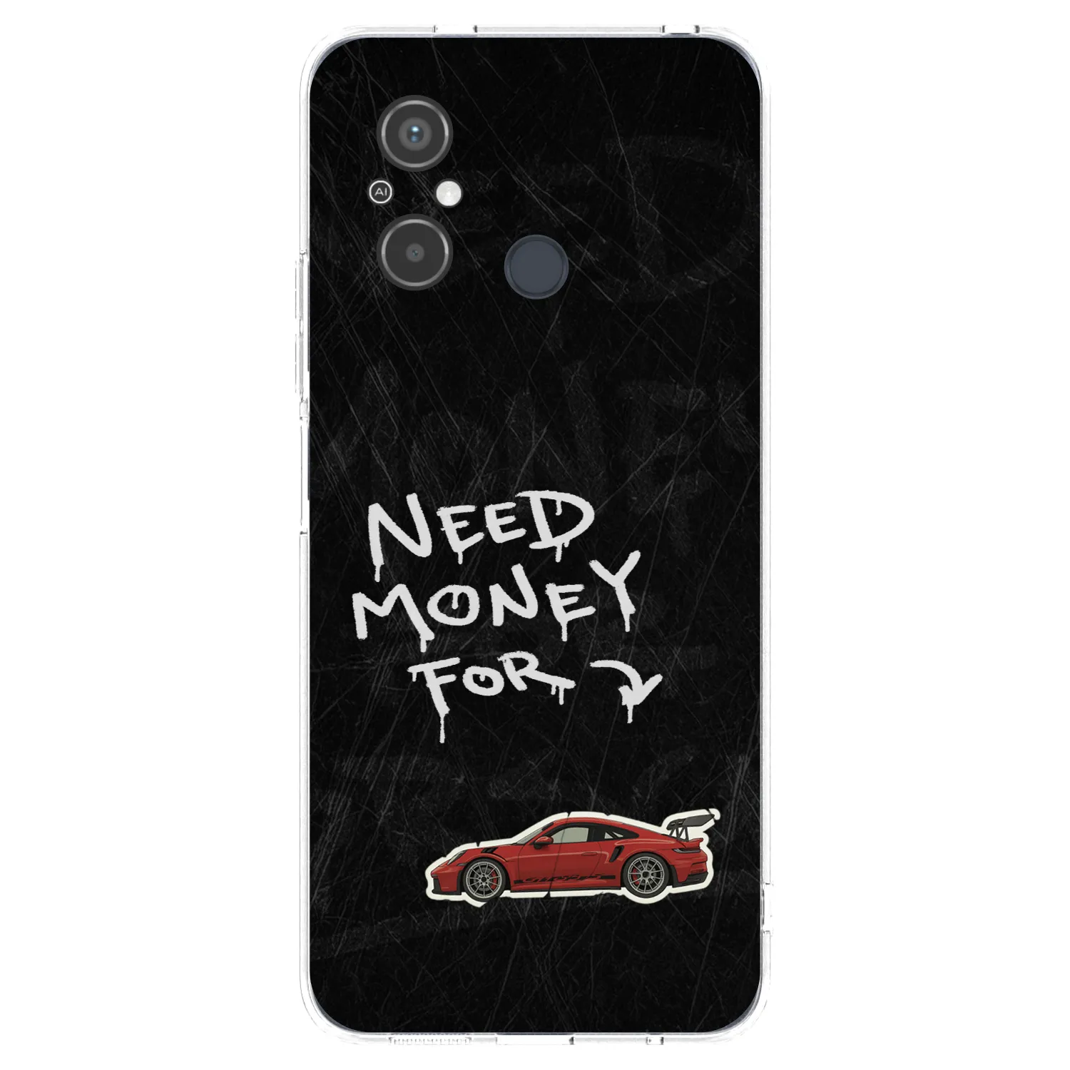 Picasee átlátszó szilikon tok az alábbi mobiltelefonokra Xiaomi Redmi 12C - Track Mode