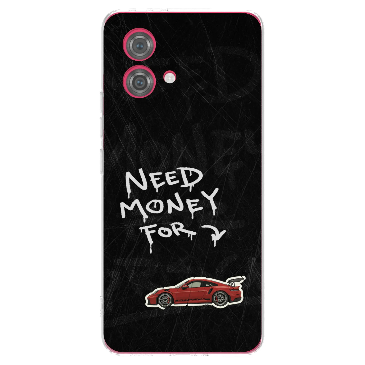 Picasee átlátszó szilikon tok az alábbi mobiltelefonokra Motorola Moto G84 5G - Track Mode