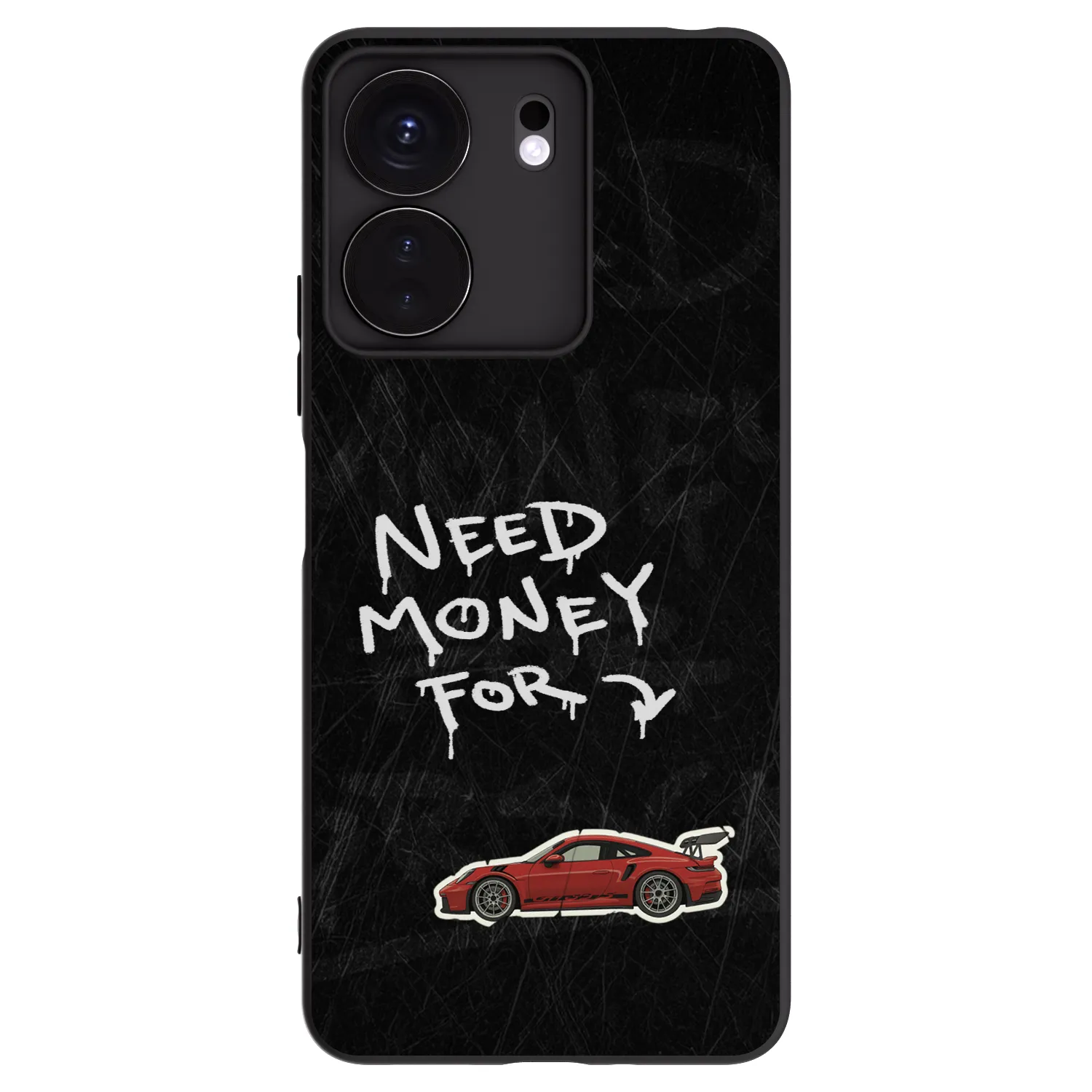 Picasee fekete szilikon tok az alábbi mobiltelefonokra Xiaomi Redmi 13C 4G - Track Mode