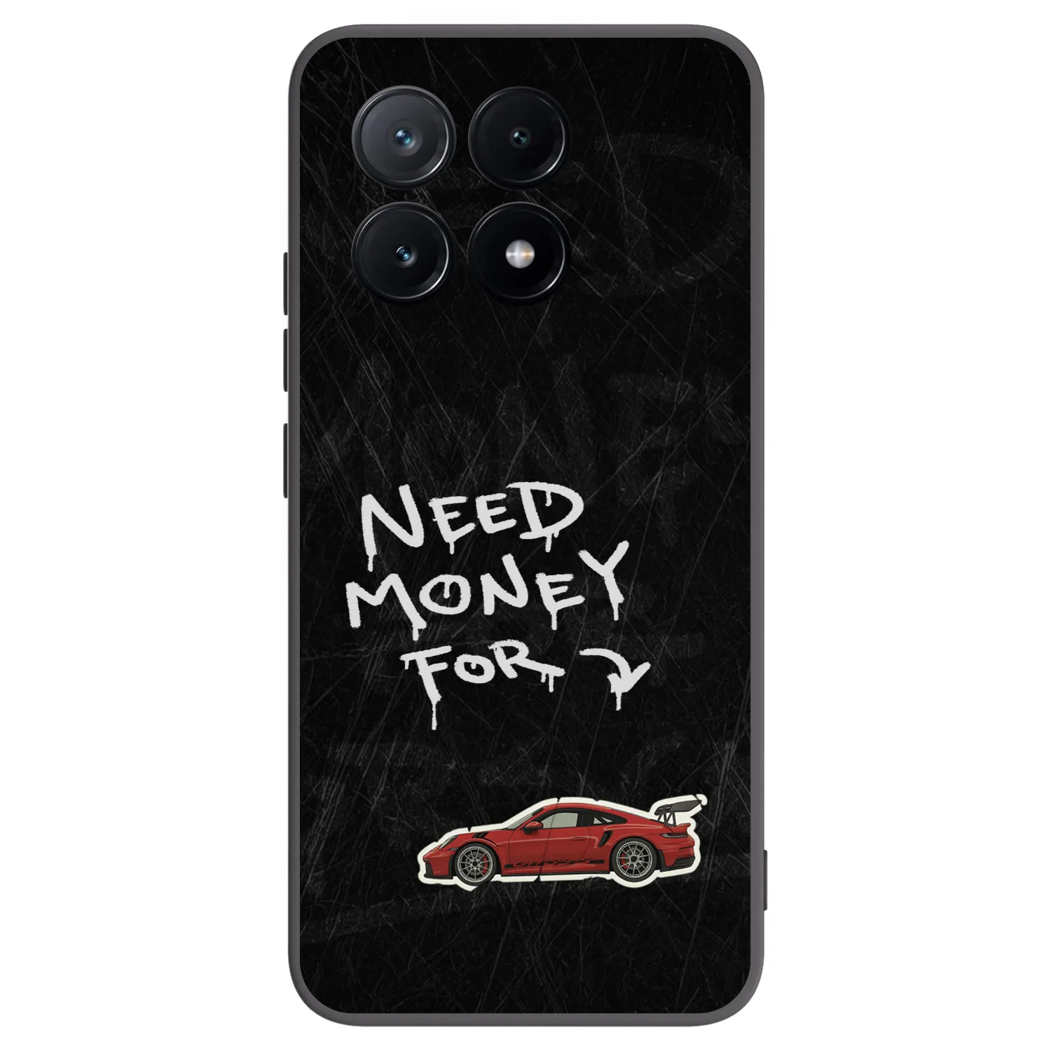 Picasee fekete szilikon tok az alábbi mobiltelefonokra Xiaomi Poco X6 Pro - Track Mode