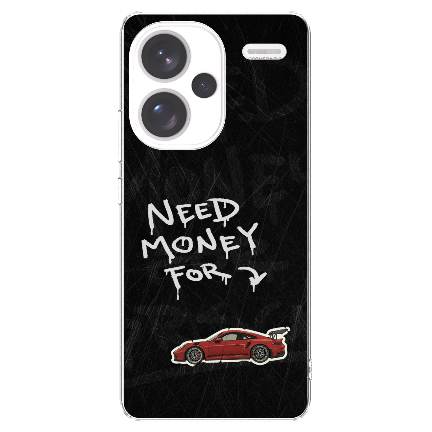 Picasee átlátszó szilikon tok az alábbi mobiltelefonokra Xiaomi Redmi Note 13 Pro+ 5G - Track Mode