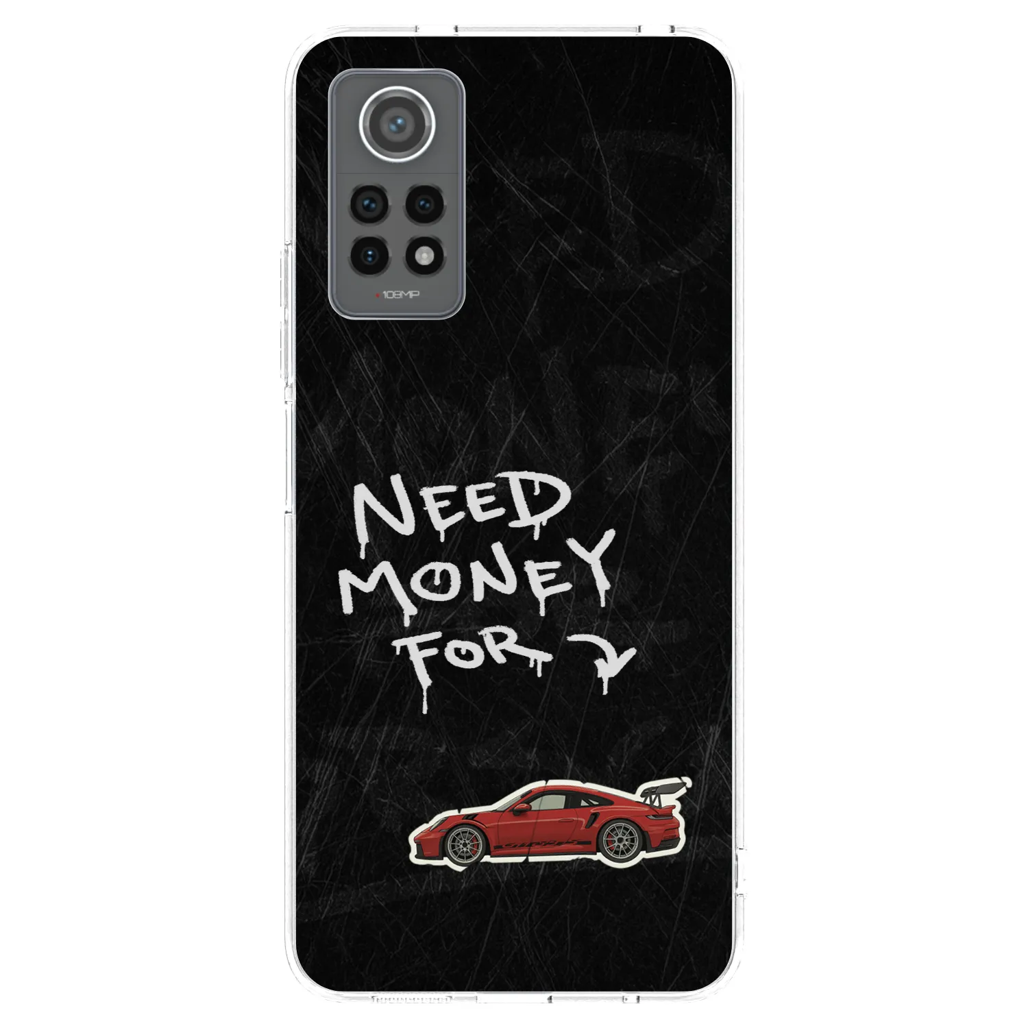 Picasee átlátszó szilikon tok az alábbi mobiltelefonokra Xiaomi Redmi Note 12 Pro 4G - Track Mode