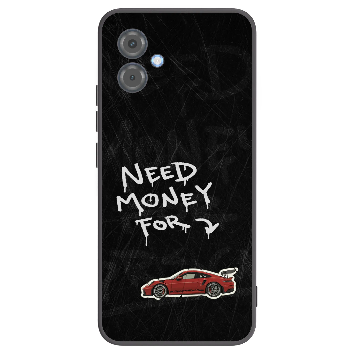 Picasee fekete szilikon tok az alábbi mobiltelefonokra Motorola Moto G14 - Track Mode