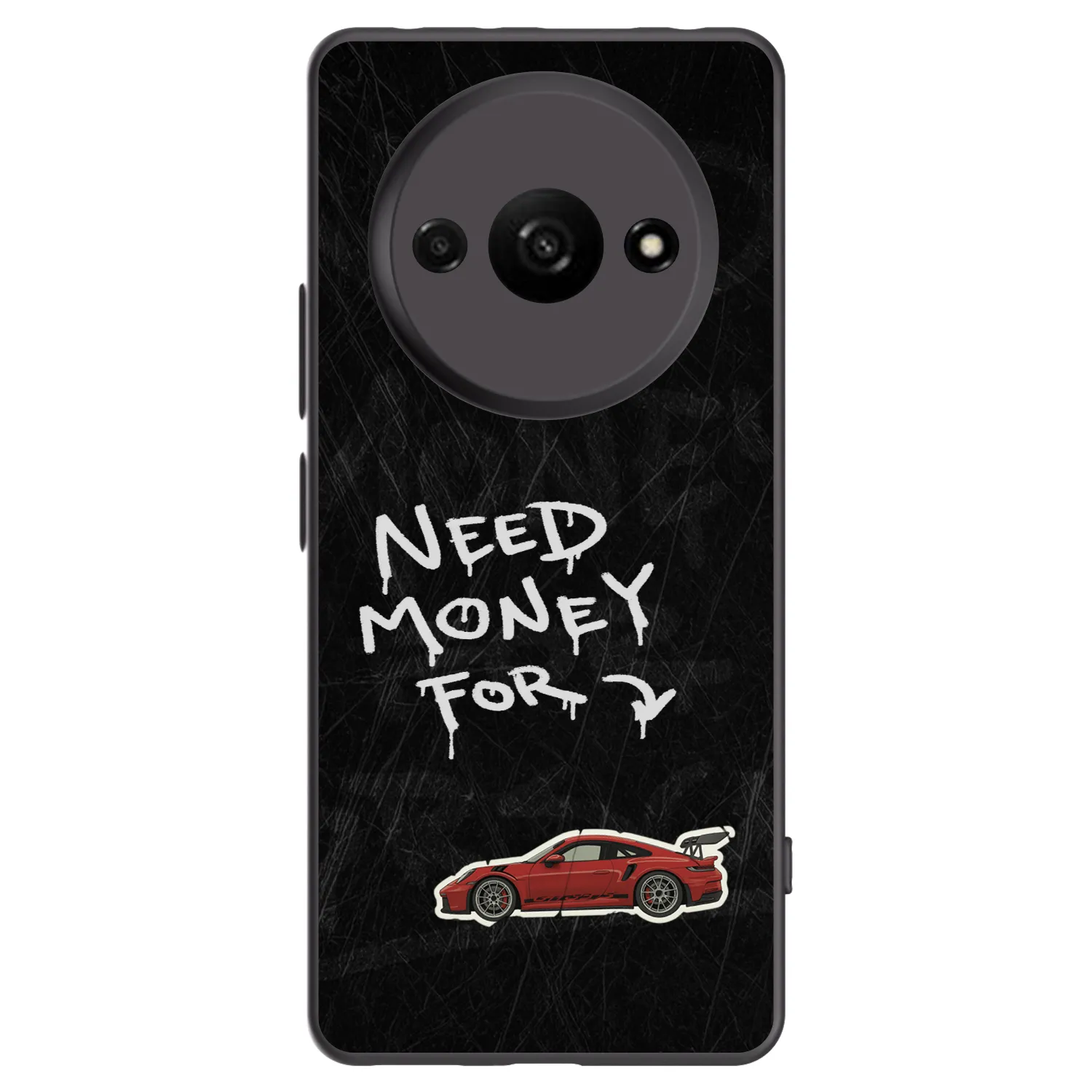 Picasee fekete szilikon tok az alábbi mobiltelefonokra Xiaomi Redmi A3 - Track Mode