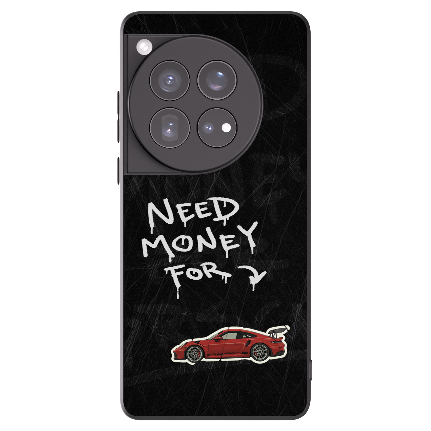 Picasee fekete szilikon tok az alábbi mobiltelefonokra OnePlus 12 5G - Track Mode