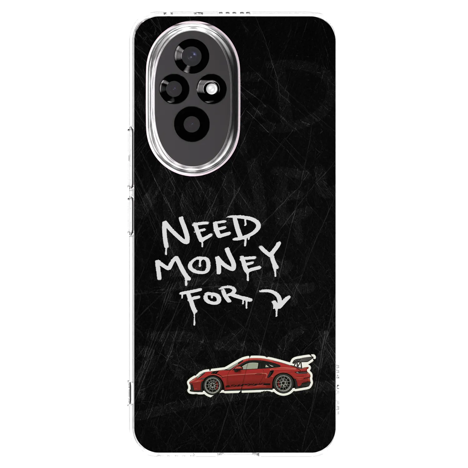 Picasee átlátszó szilikon tok az alábbi mobiltelefonokra Honor 200 Pro 5G - Track Mode